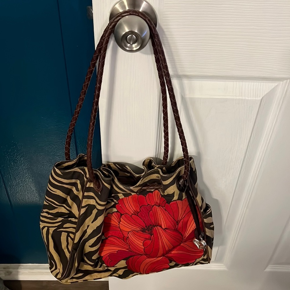 Beautiful canvas Brighton shoulder bag
